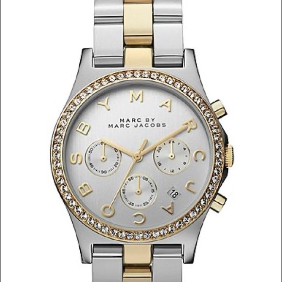 Marc By Marc Jacobs gold and silver Two Tone Stainless Steel Watch 40mm - Picture 5 of 5